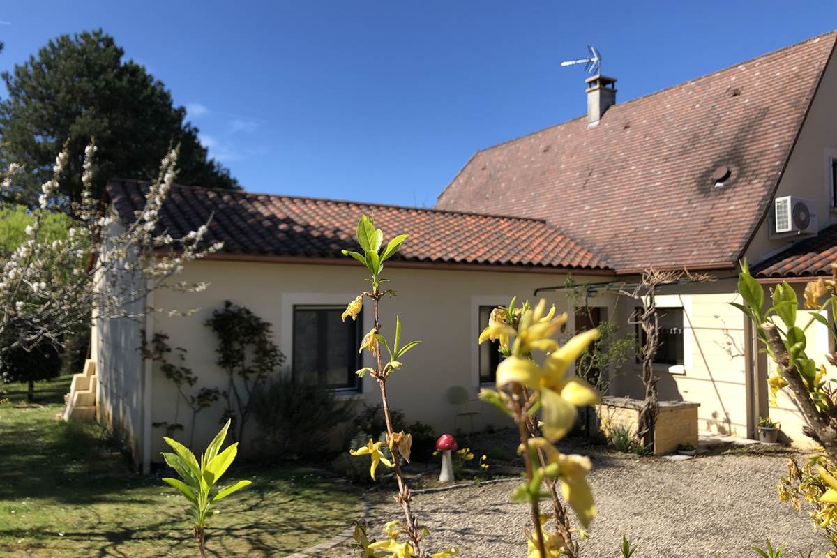 l'entrée de la maison