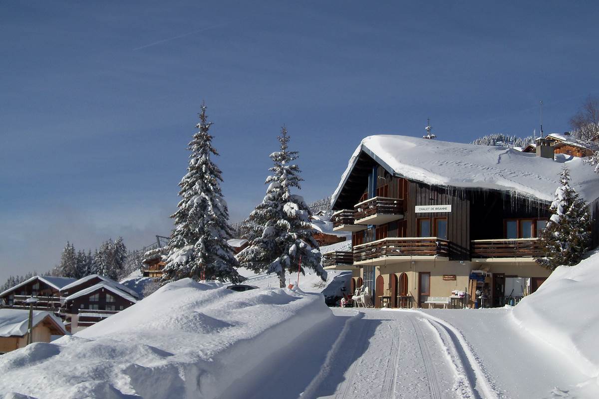 Le chalet avec parking privé