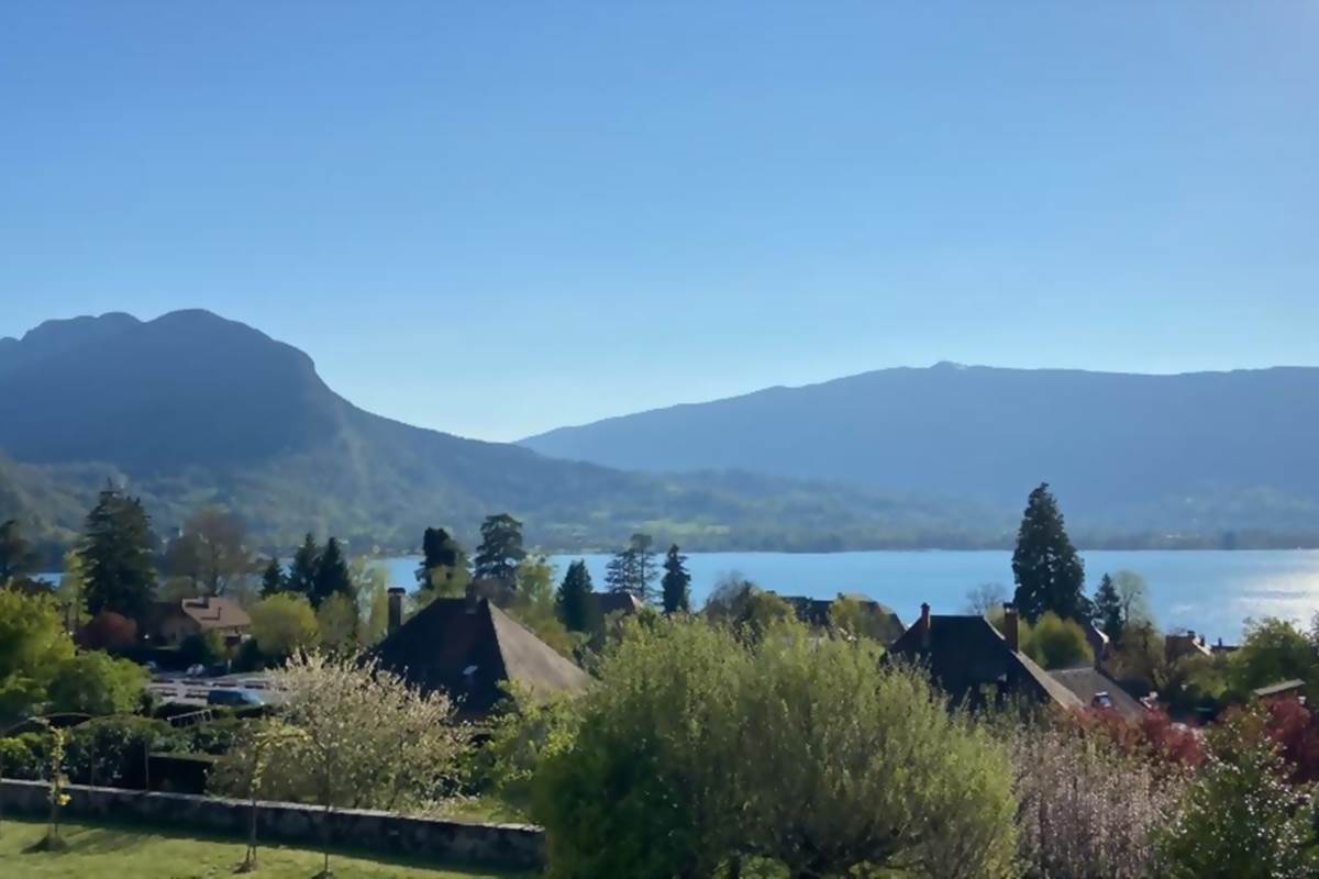 Le jardin de talloires-VUE LAC 3