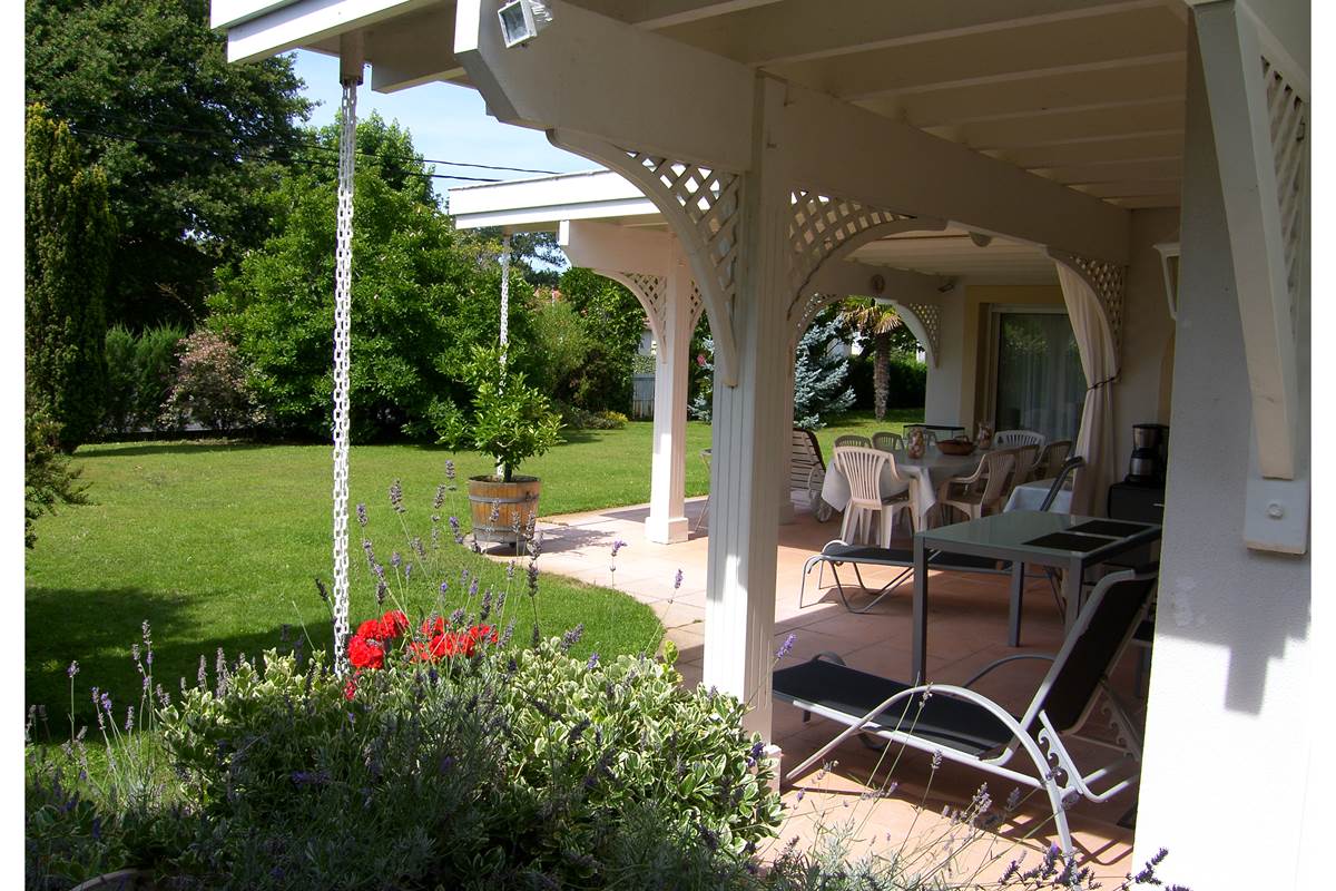 Jardin cloturé 1000 m²