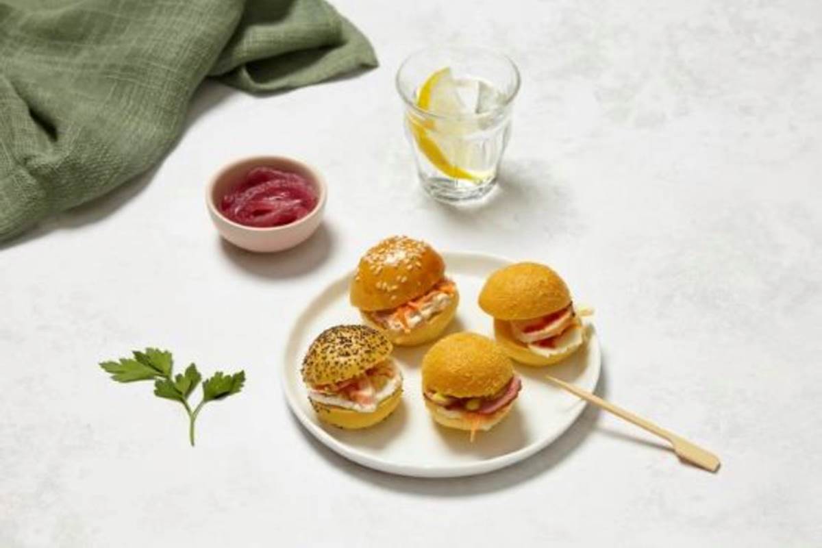 mini burgers