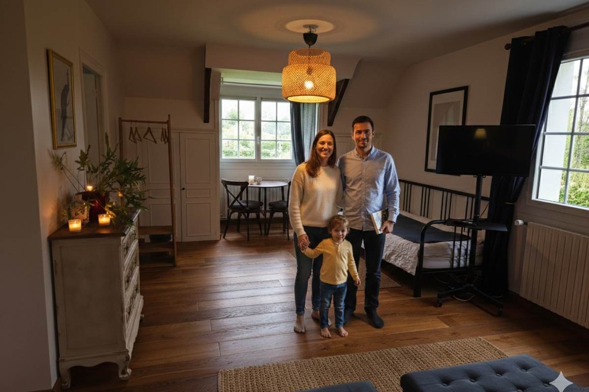 Chambre familiale Saultchevreuil