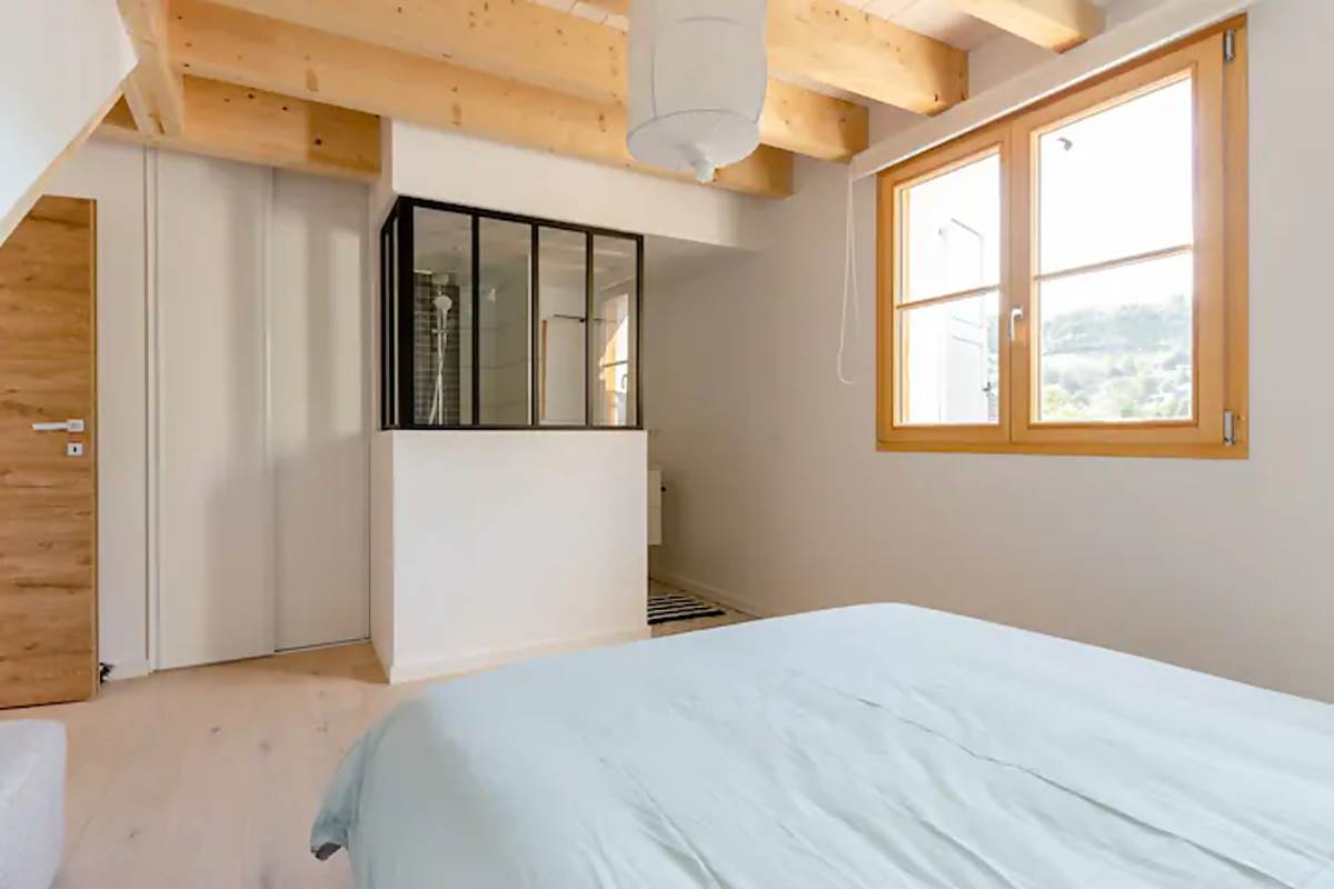 11-Le duplex vue Lac et montagnes-CHAMBRE PARENTALE 2