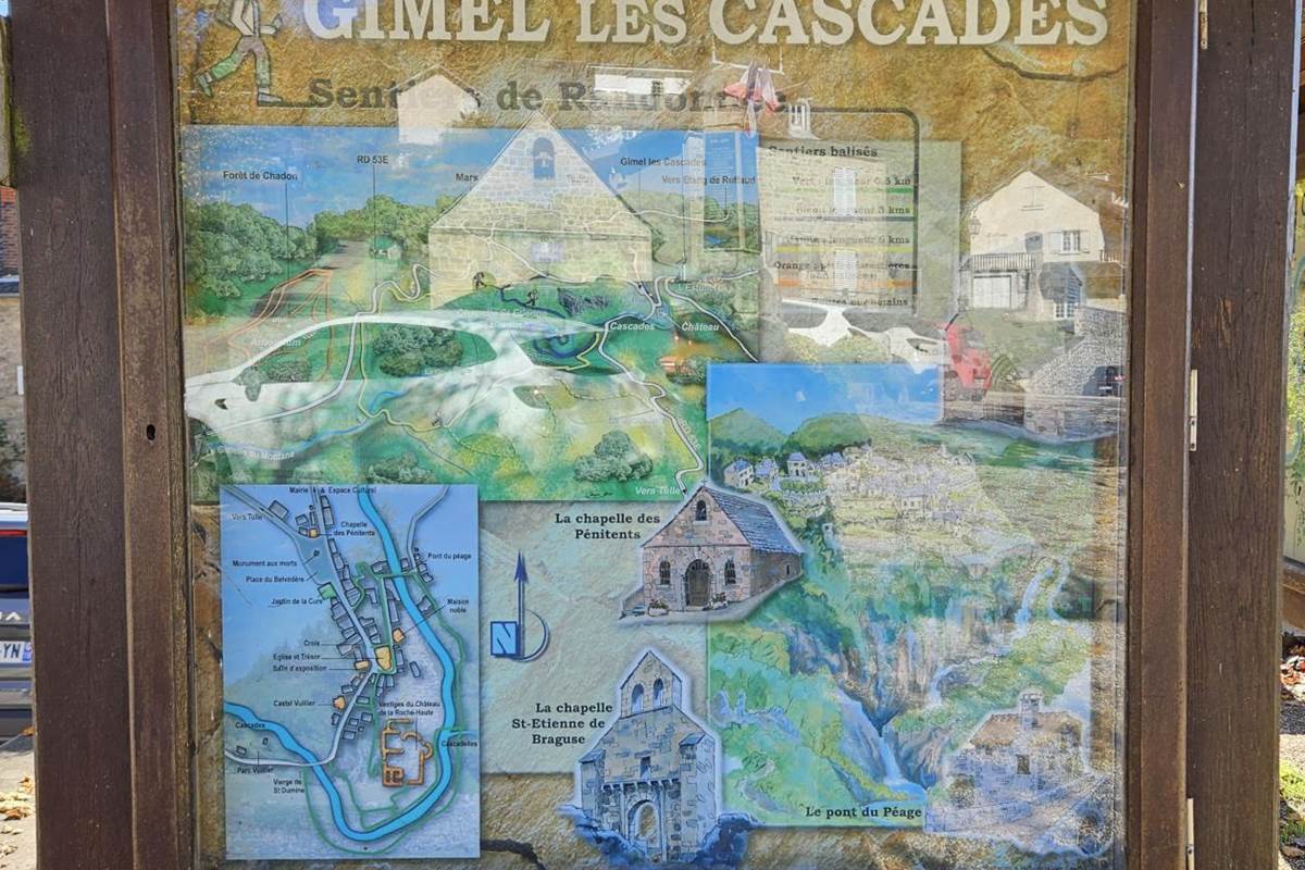 Nombreuses randonnées au départ de nos Gîtes "Le Chant des Sources" à Gimel-les-Cascades.