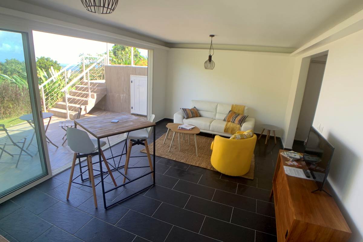 Sejour ouvert sur la terrasse