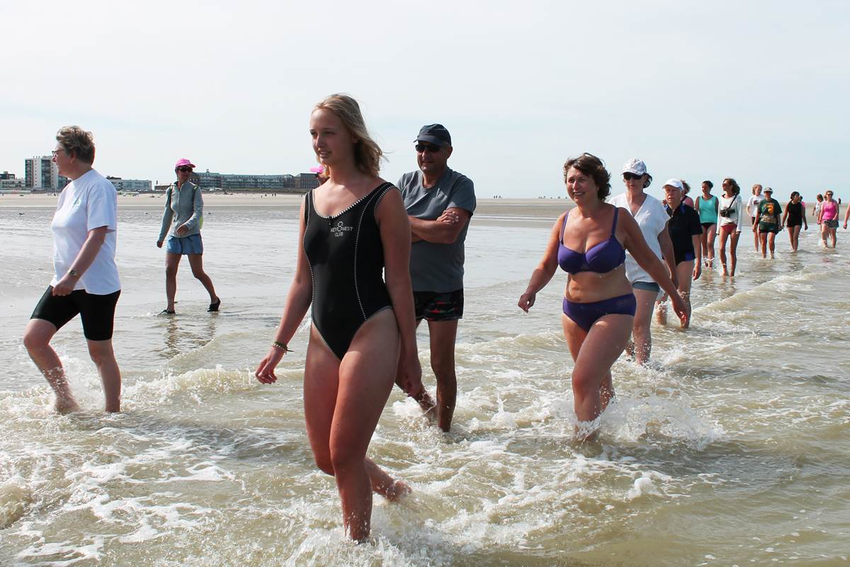 Marche dans l'eau