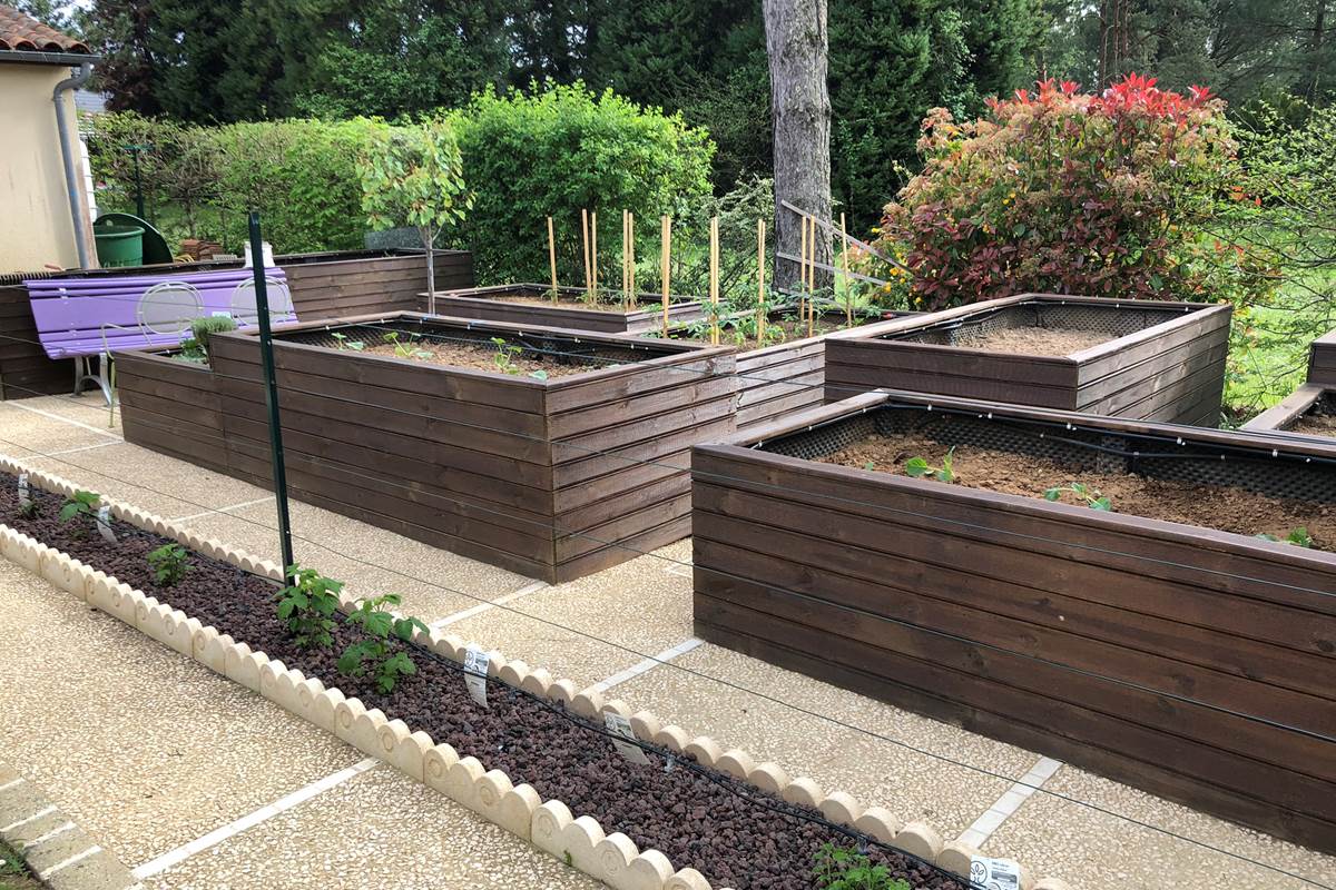 le potager en hauteur