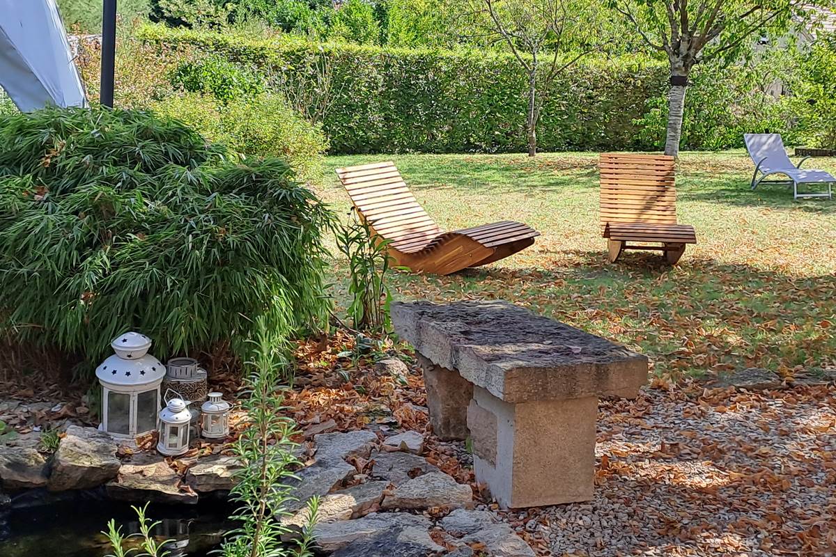 Détente au jardin