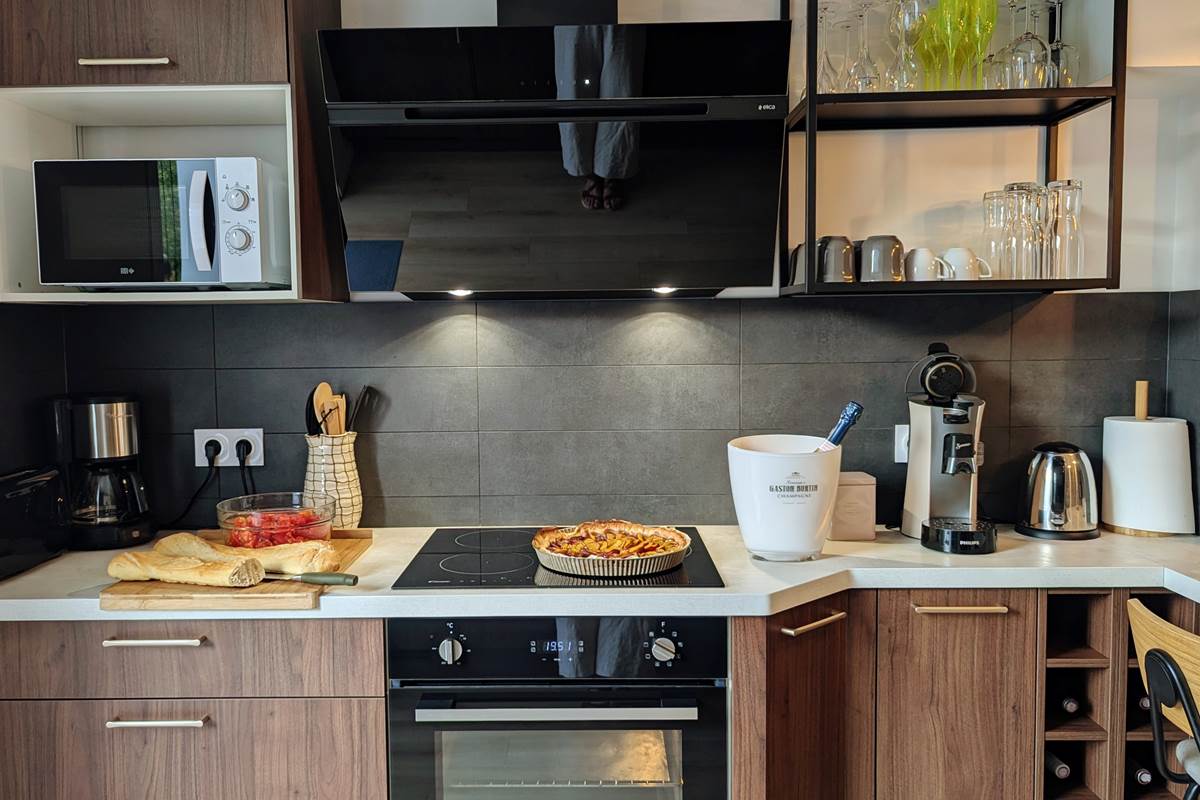Location avec cuisine équipée gîte près de Reims
