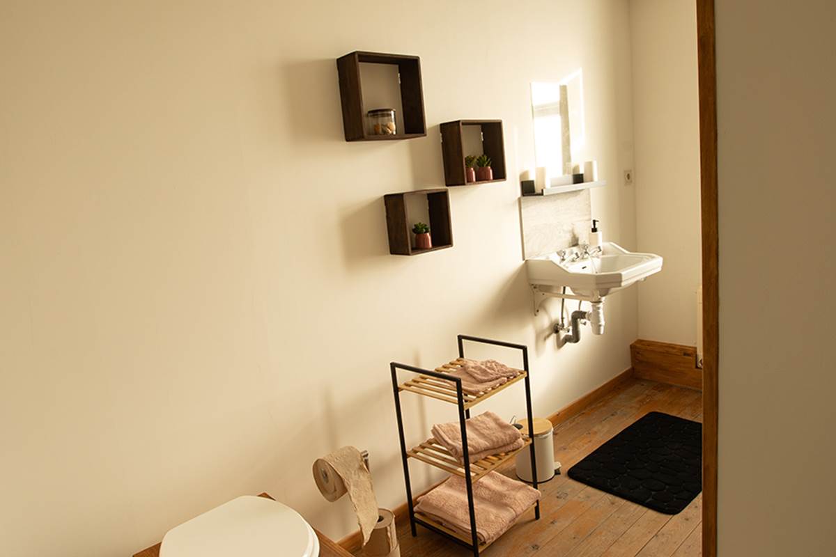 Chambre Rosière la salle de bain