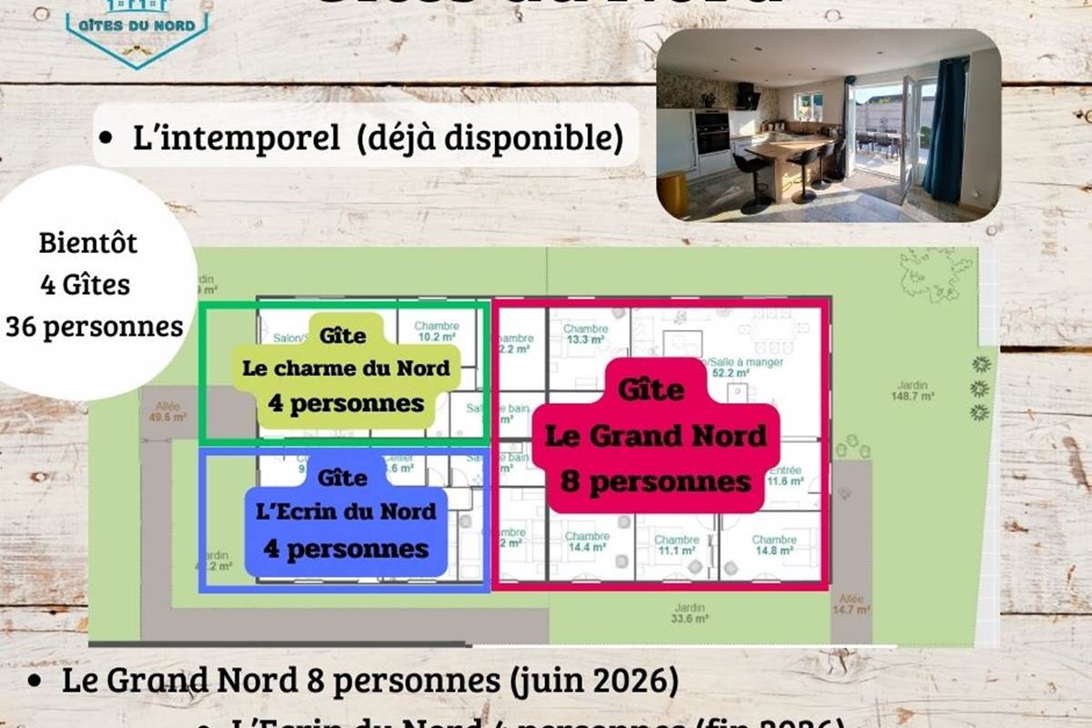 Gîte Le Grand Nord 8 personnes