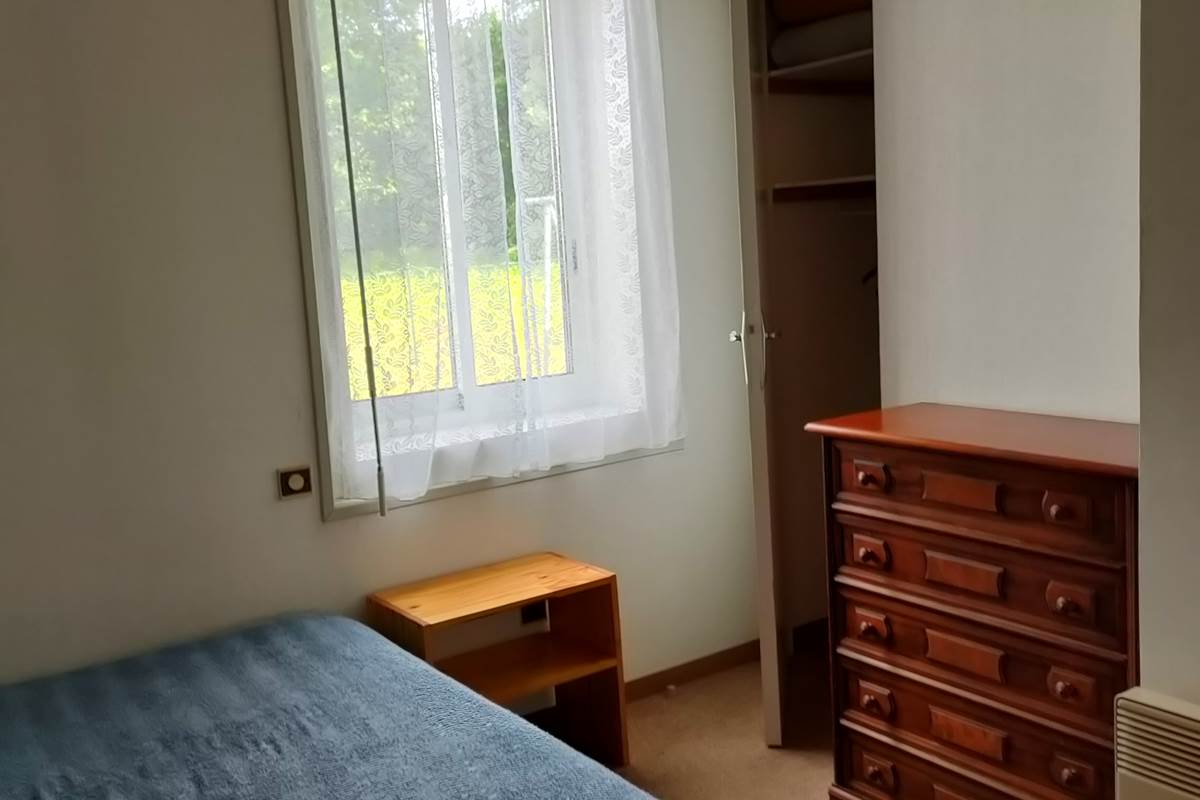 chambres 2 pers - 2 lits de 90 - maisonnette Lanton Bassin D'Arcachon