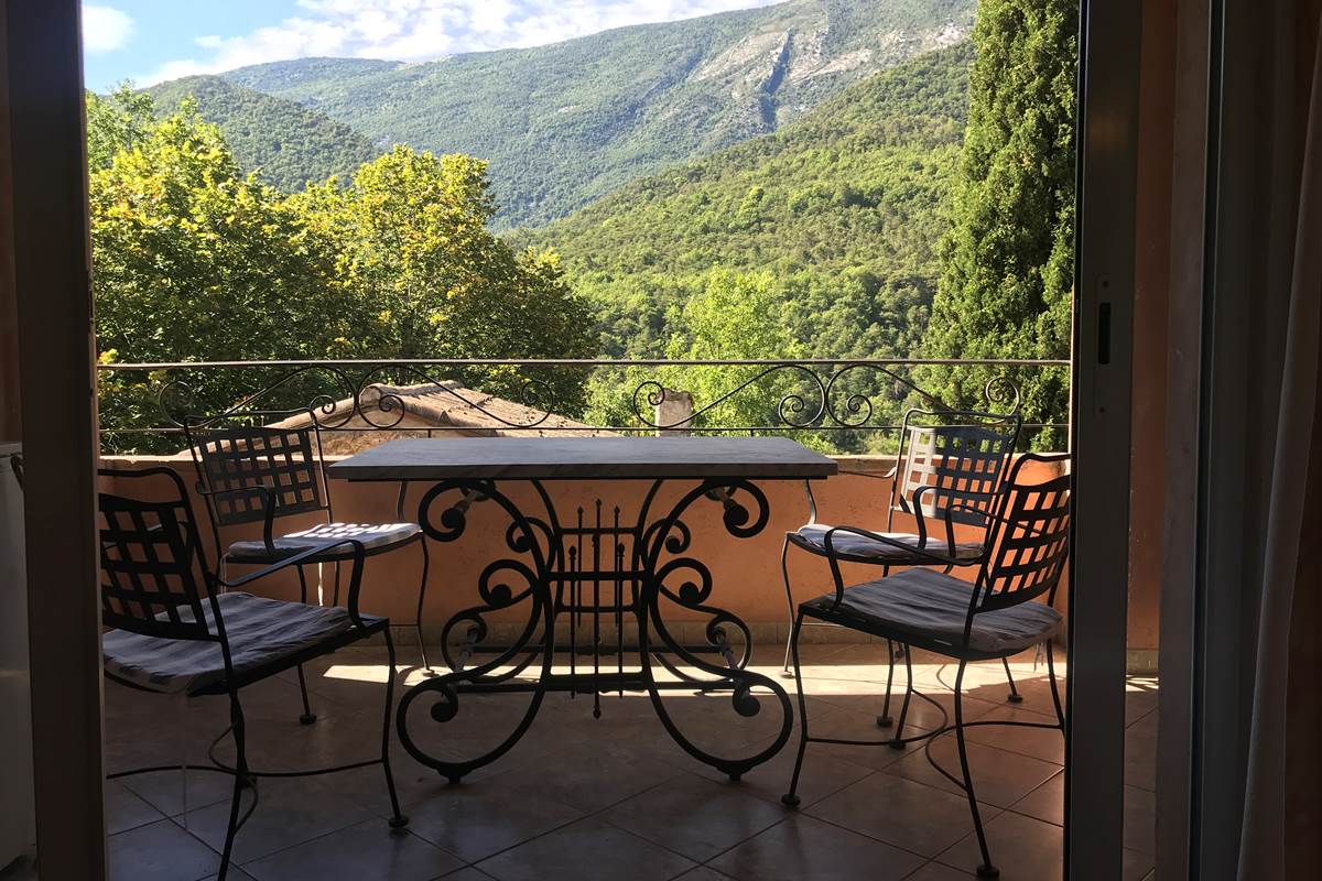 Terrasse de la chambre