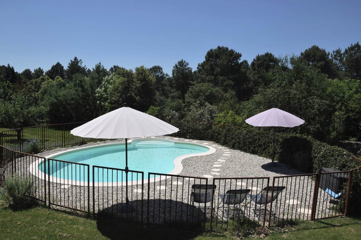 piscine gîte tournesols ombre bleue du figuier gîtes et chambres d'hôtes avec piscine ardèche