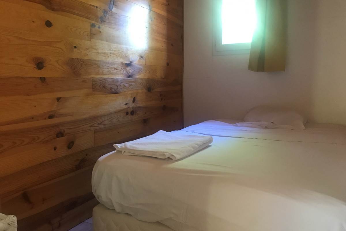 La première chambre avec lit double