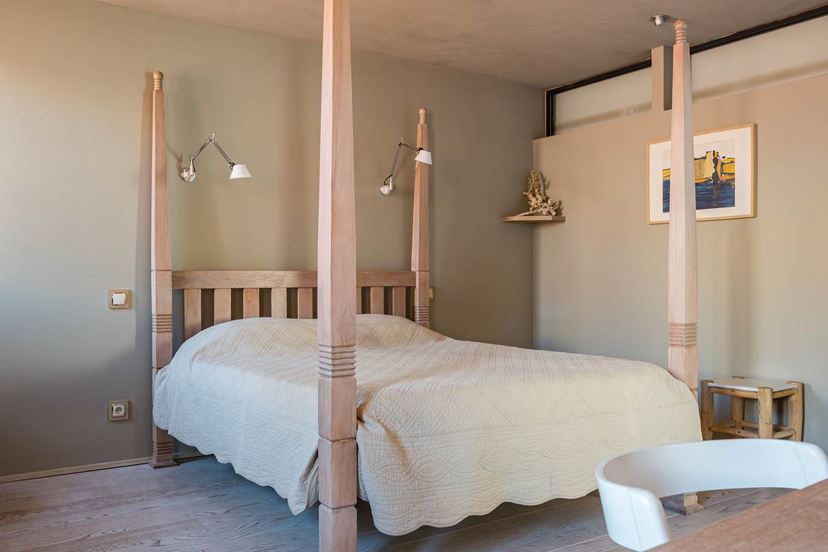 Loge de Mer - Lodge Urbain a Perpignan - Chambre Eau - Lit