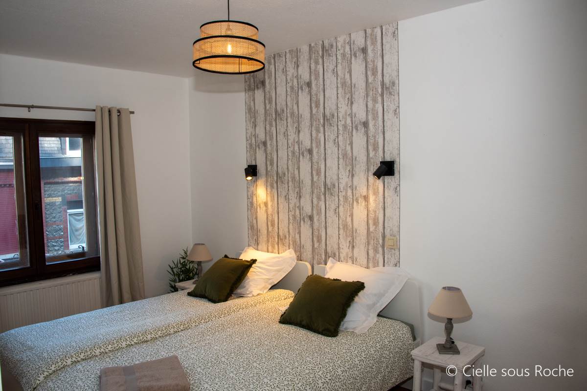 Chambre avec lits jumeaux