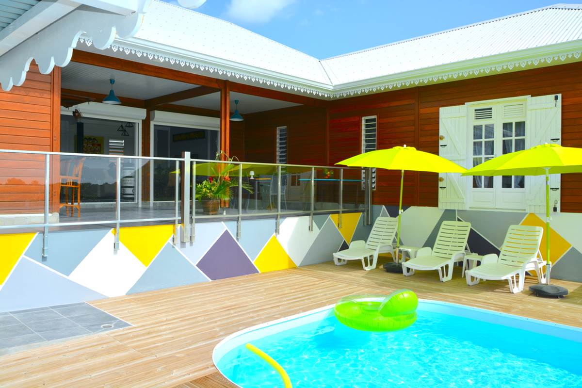 Vue extérieure terrasse