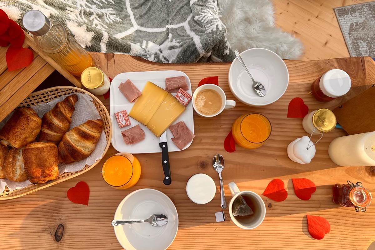 Table du petit déjeuner