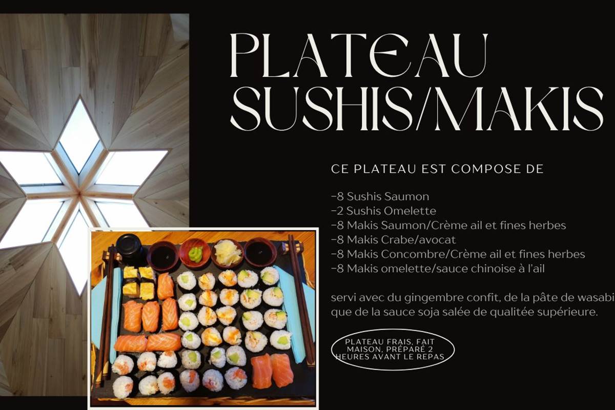 Offre plateau "Sushis/Makis"