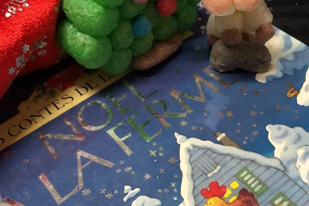 ferme en histoire sepcial noel