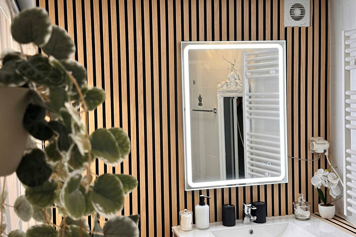 SDB rénovée en janvier 2026