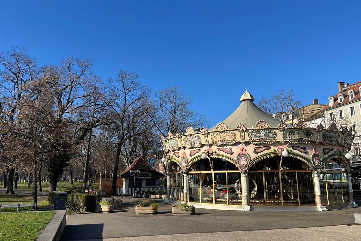 Colmar manège carrousel 1900