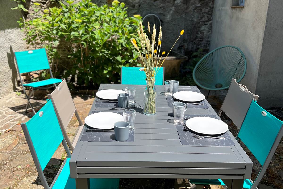 Villa Marie table exterieure