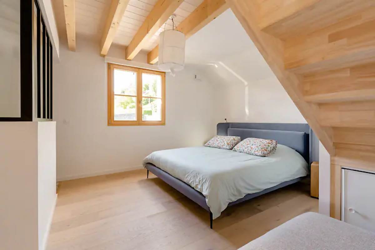 12-Le duplex vue Lac et montagnes-CHAMBRE PARENTALE 4