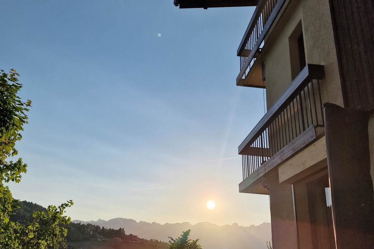 Terrasse et vue