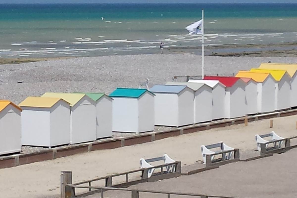 chalet de plage de criel sur mer