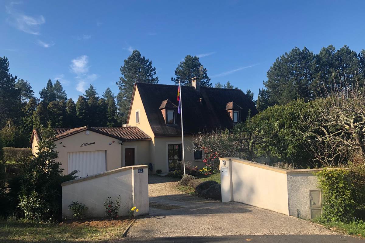 le portail de la maison