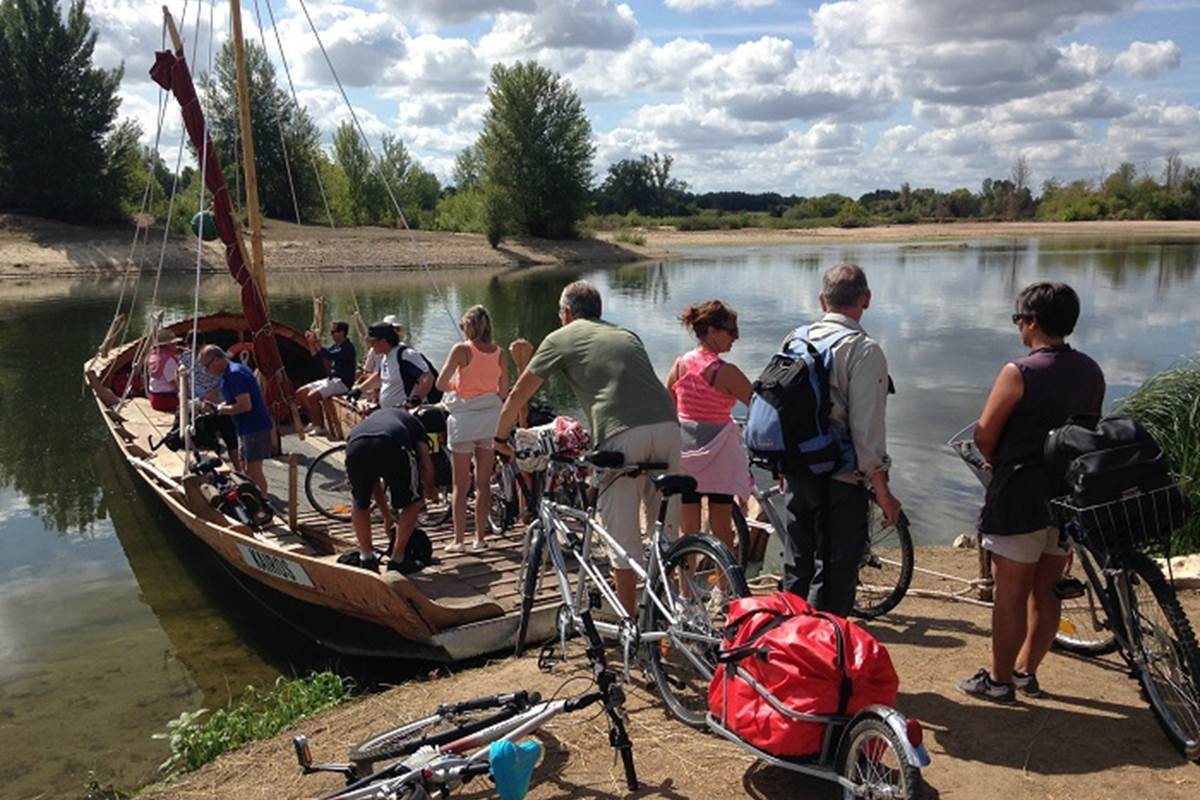 Bac à cour sur Loire