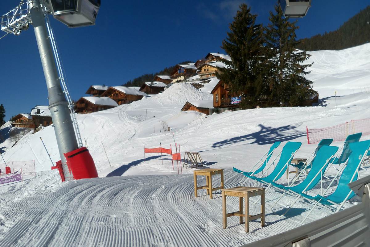 terrasse du chalet