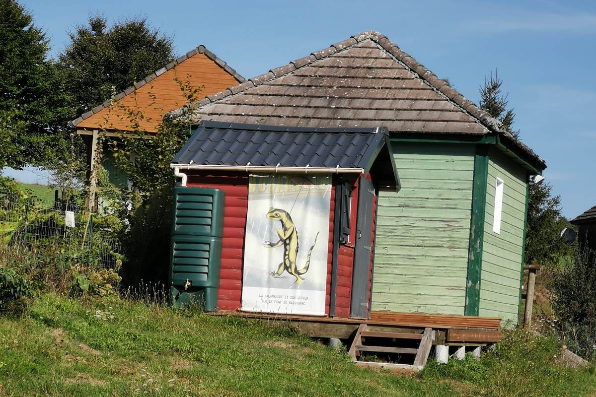 Sanitaires aire de bivouac