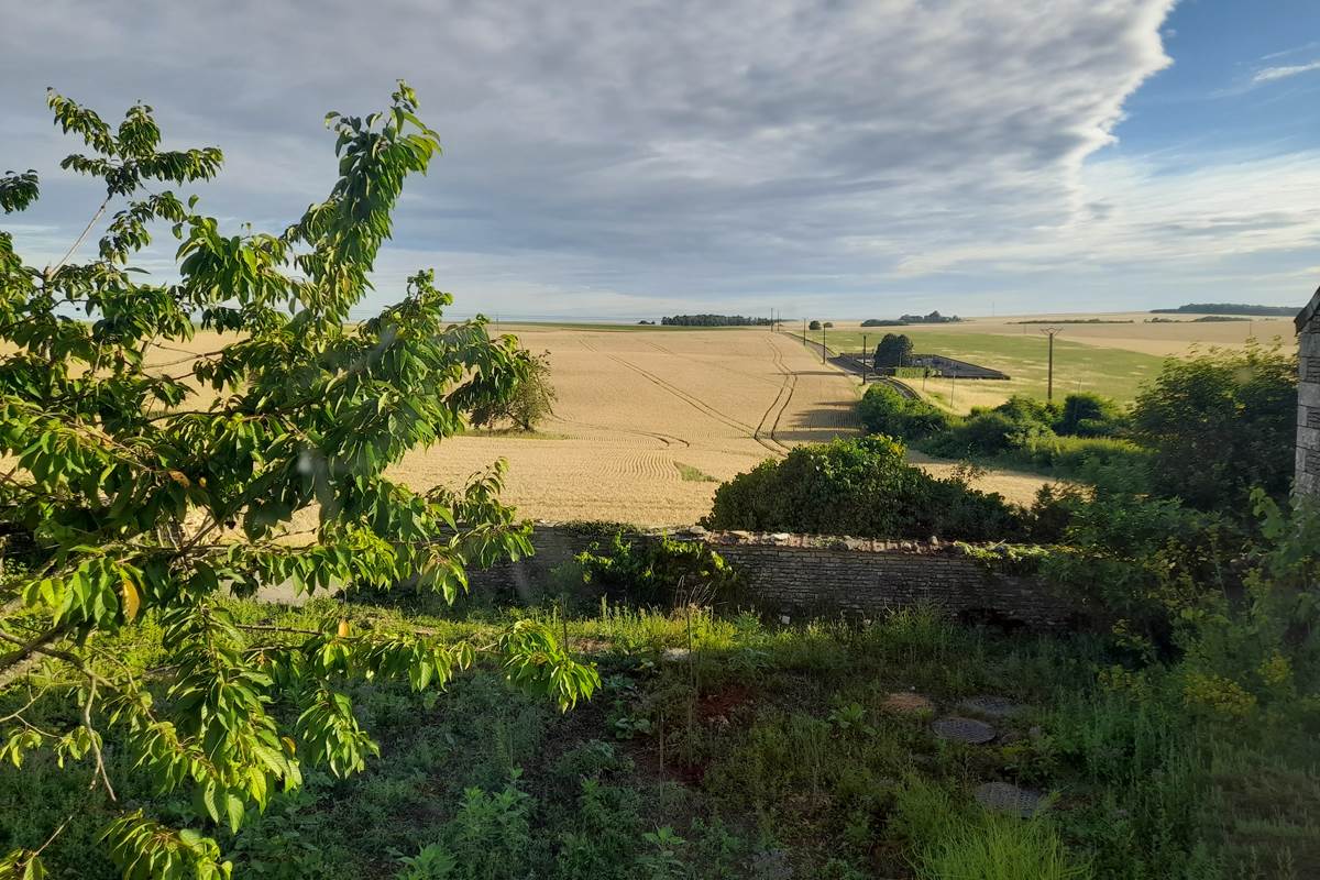 Vue de la Chambre Cerisier exposée plein nord