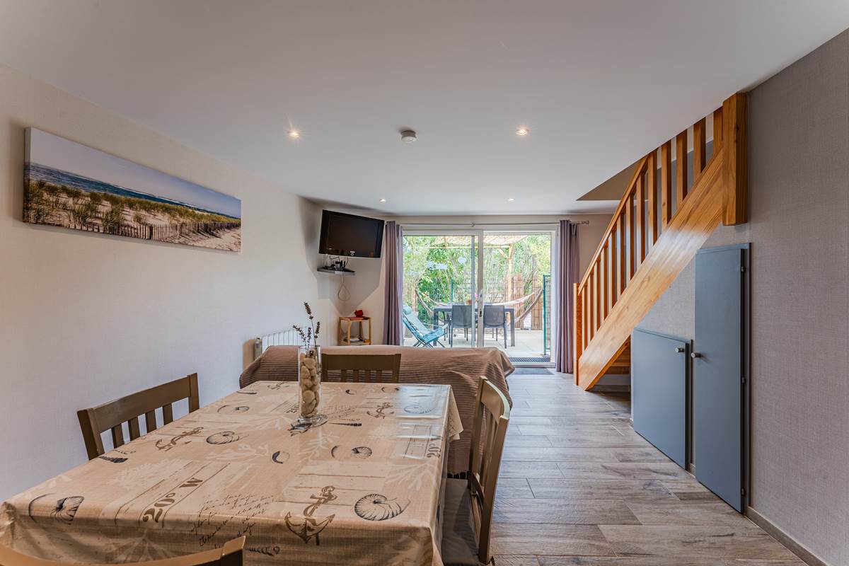 Cuisine - salon gîte 2