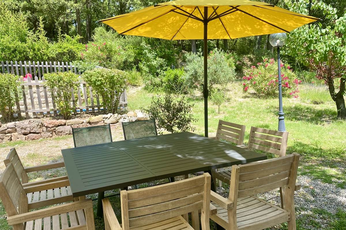 table jardin