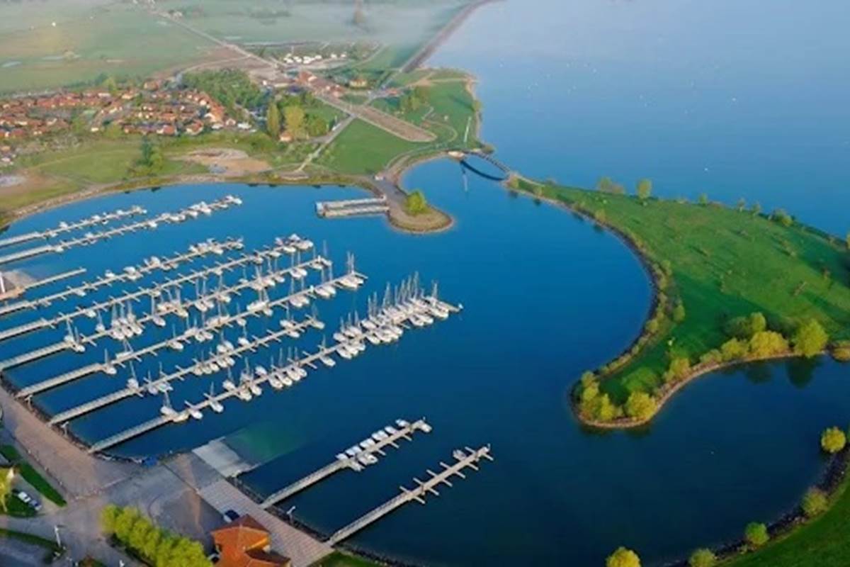 vue aerienne giffaumont champaubert marne / haute marne