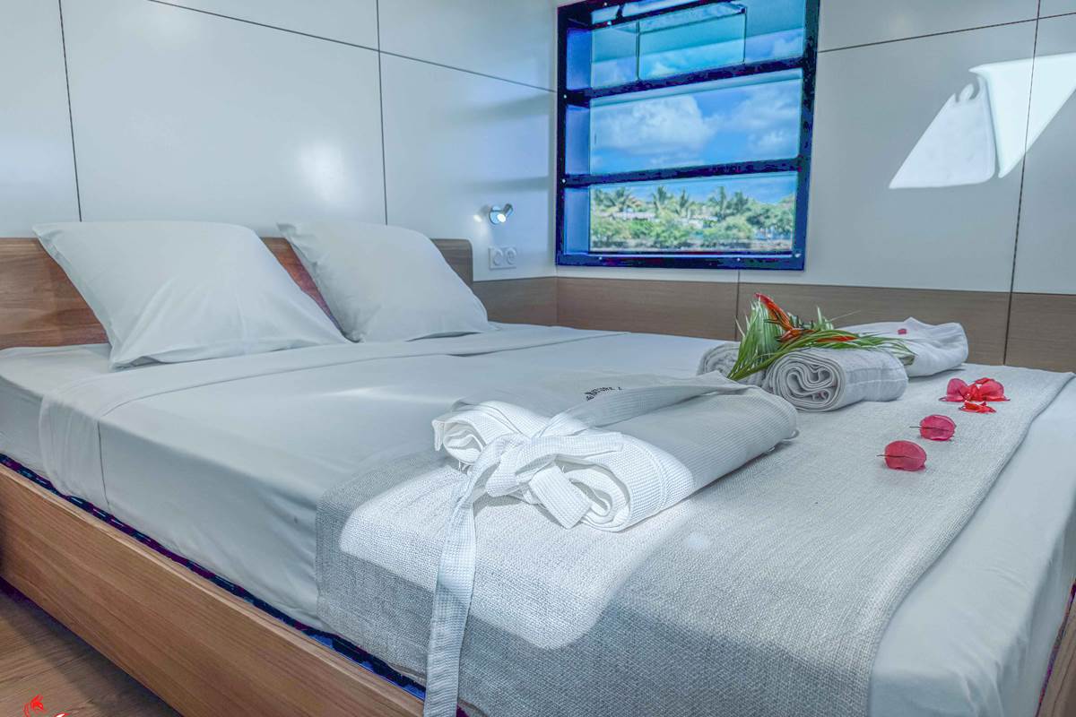 Chambres spacieuses avec lit Queen Size