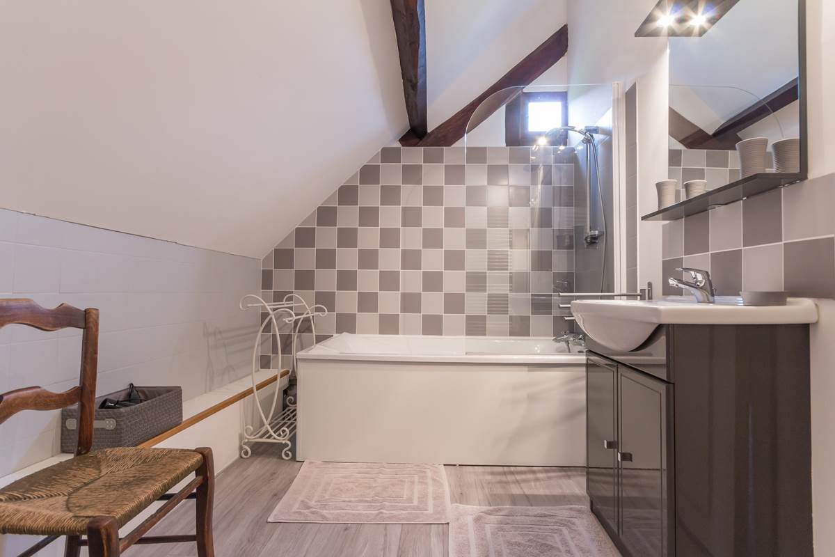 Salle de bain - Gîte du Petit Coq - aux3nidsfleuris