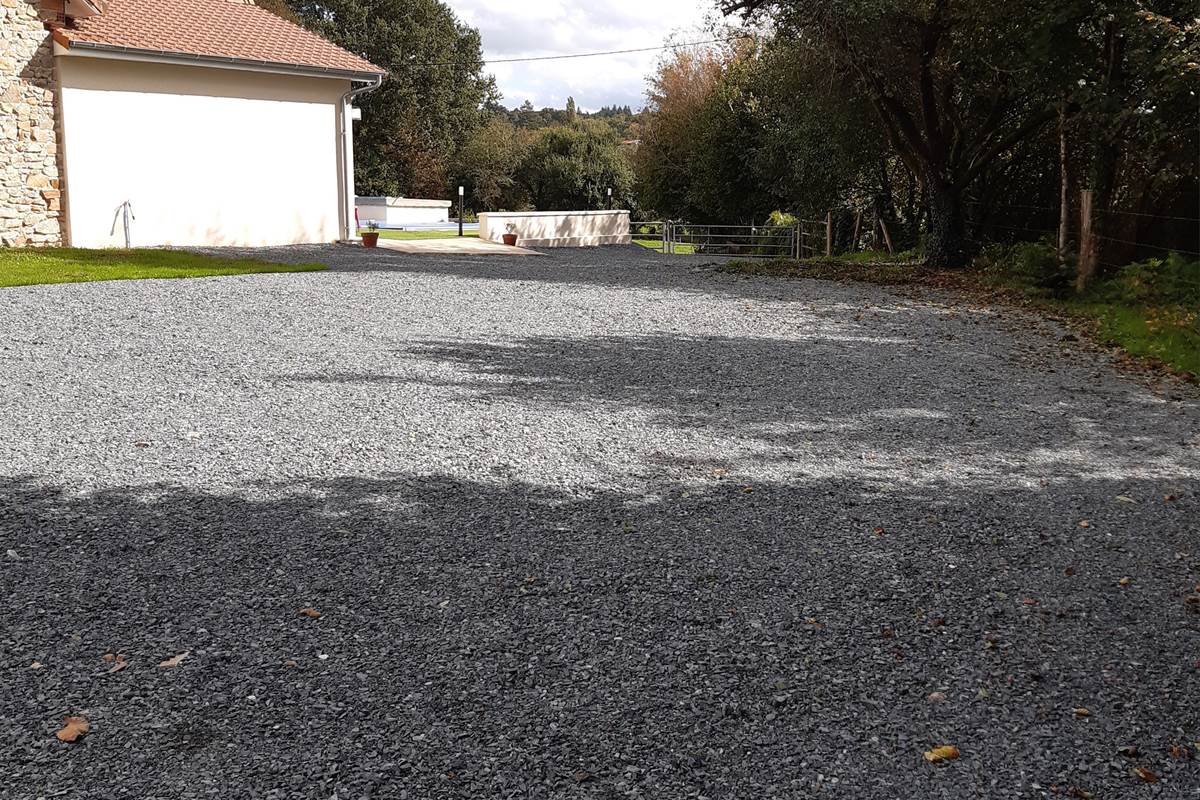 Gîte de la Brunerie parking