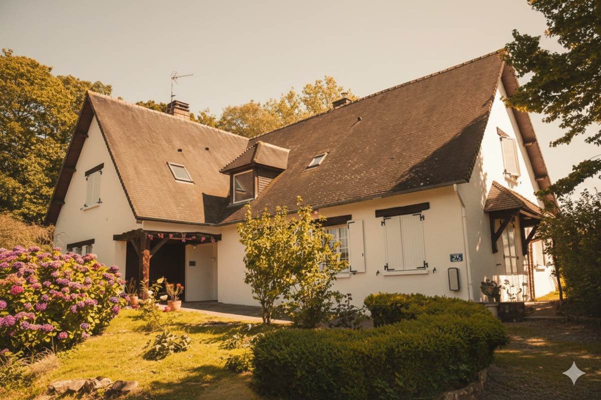 façade de la maison