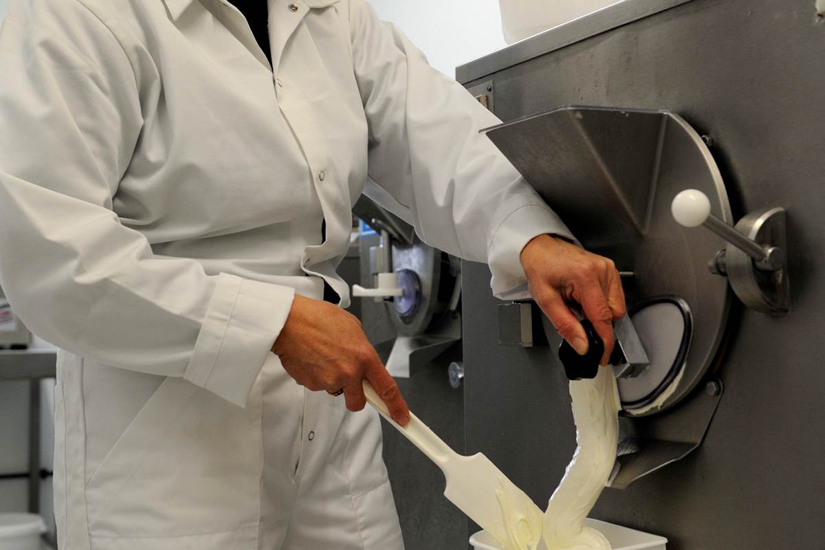 Glaces en sortie de turbine - Délices Foreziens