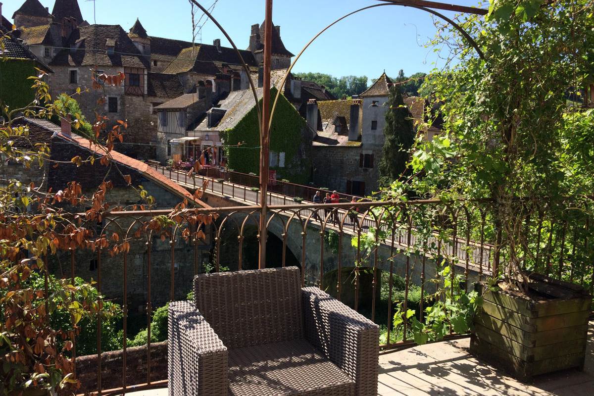 12_ Vue sur le village de Carennac