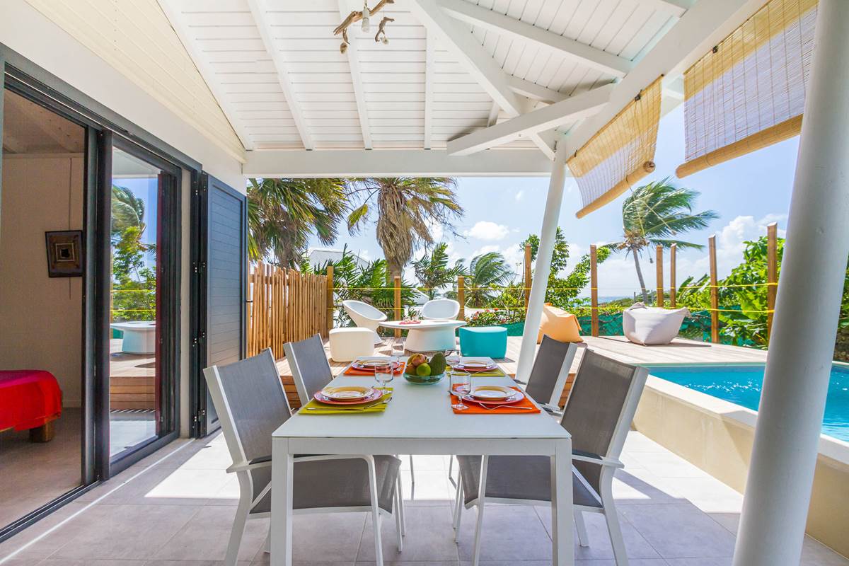 Iguane House villas & Micro Spa Villa Passion galerie repas