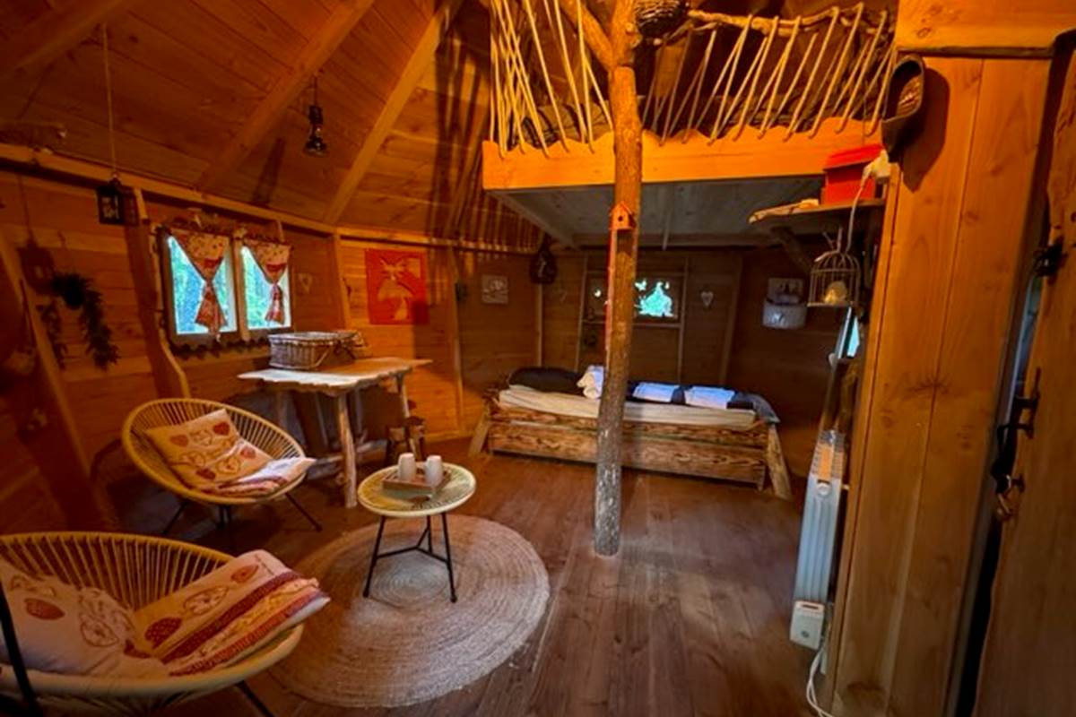 Intérieur Cabane