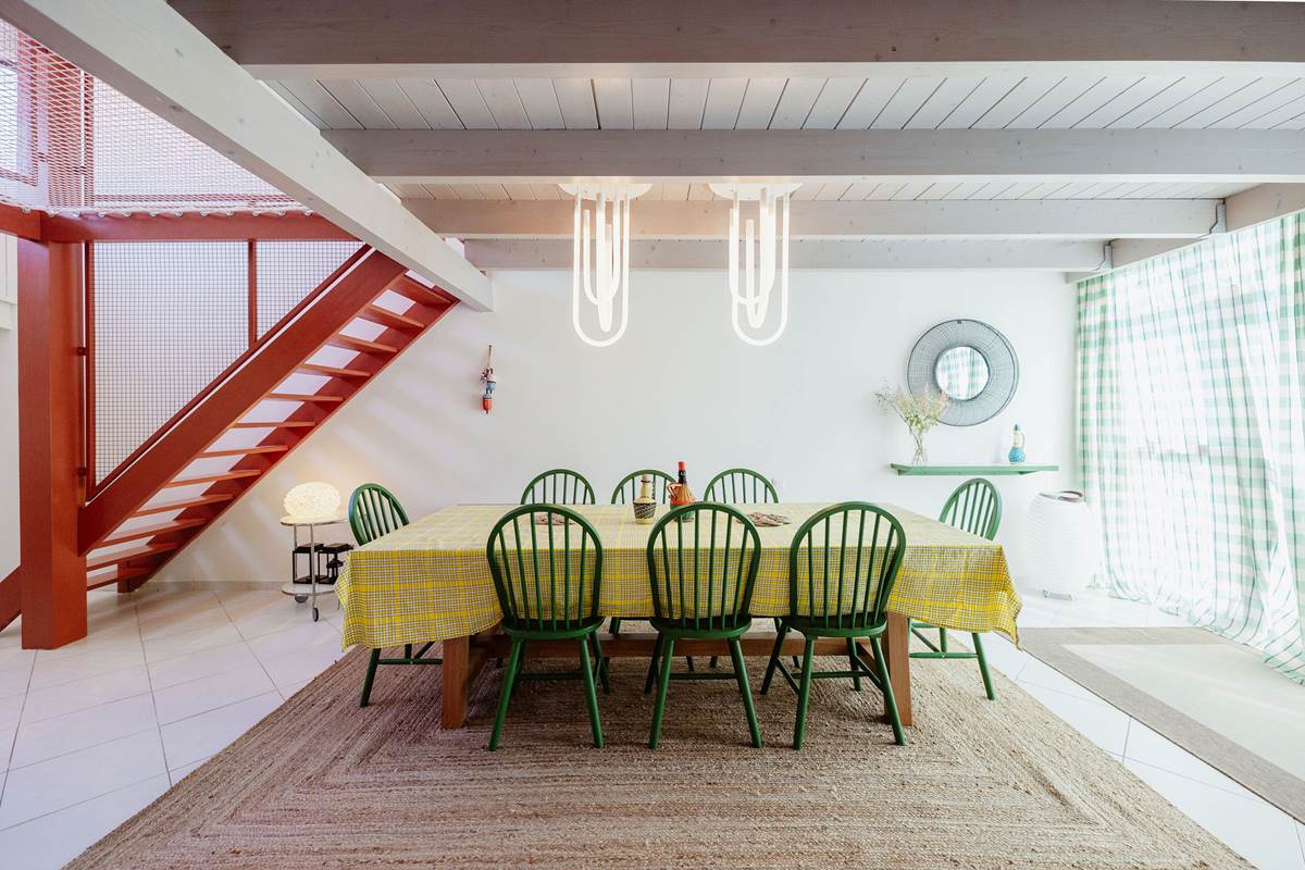 Le Chai Roudoudou , salle à manger, grande table