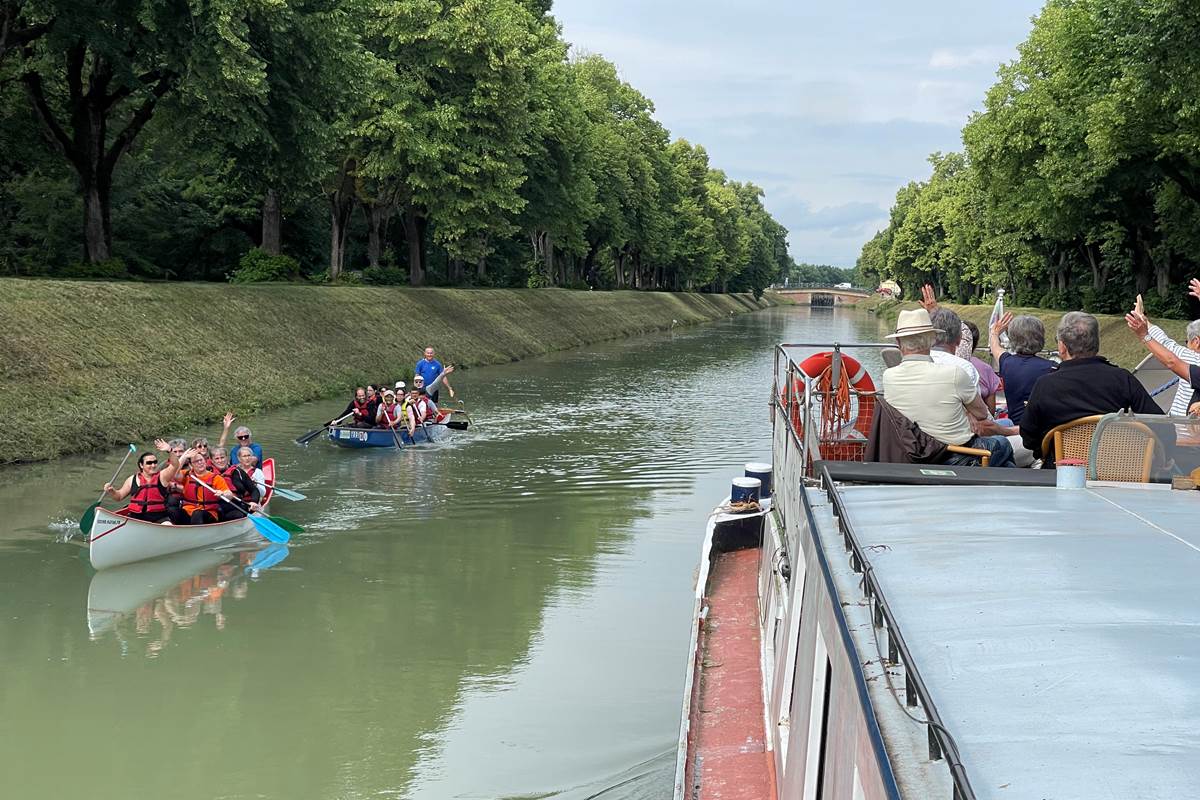 Navigation sur la Canal de Montech
