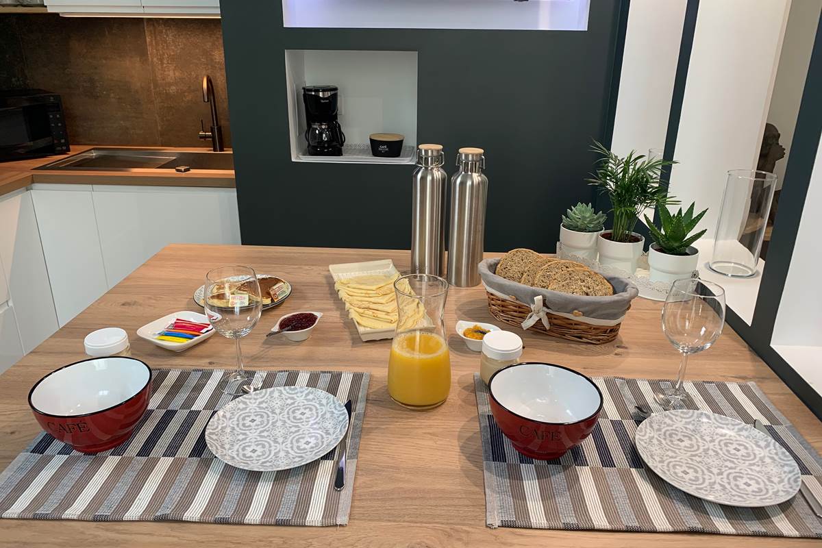 Profitez de l'option 'Petit déjeuner dans la chambre'
